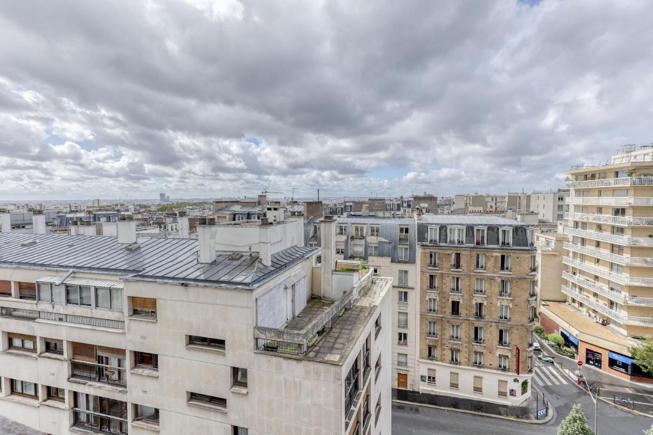 Apartamento Large And Bright 2 Bdrs Flat With View - Paris 20 Exterior foto